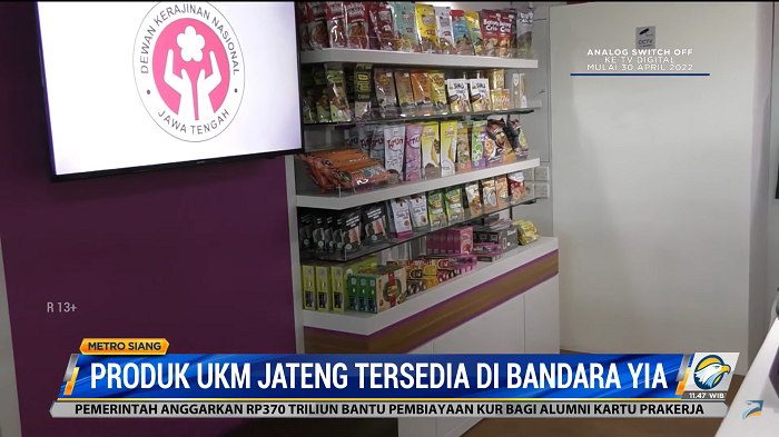 Produk UKM Jateng Sudah Bisa Ditemui di Bandara YIA