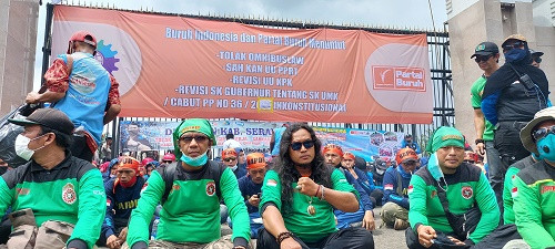 Ini Alasan Buruh Minta Perbaikan UU Ciptaker Dihentikan