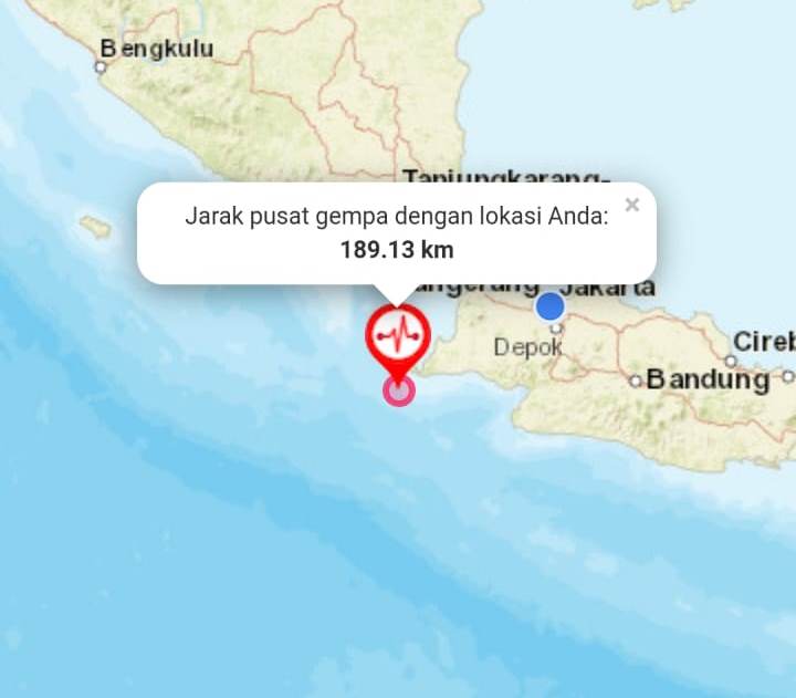 Gempa Pandeglang Rusak Bangunan