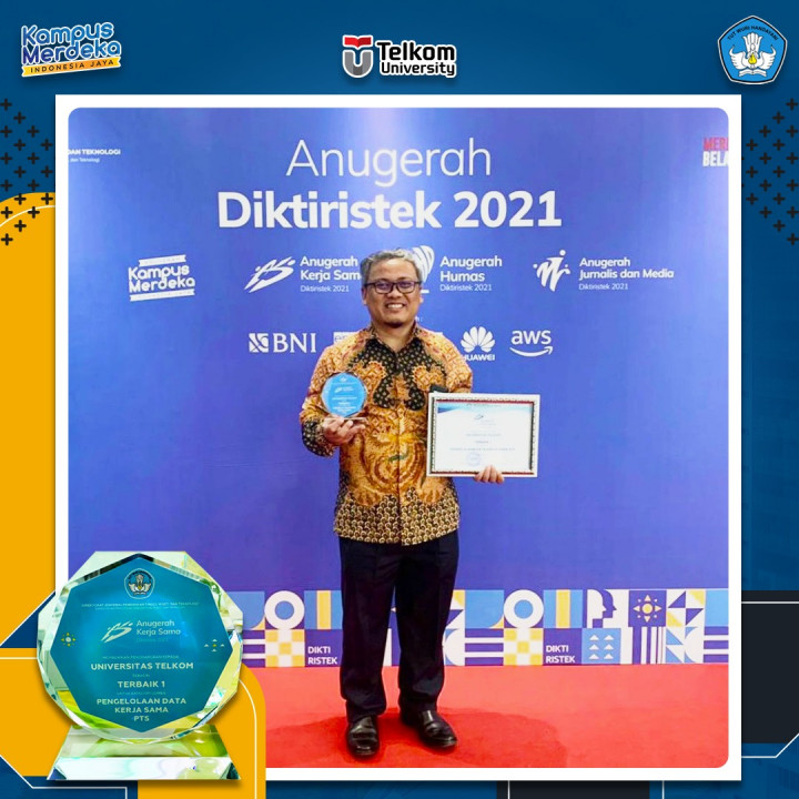 Telkom University Raih Penghargaan Anugerah Diktiristek 2021