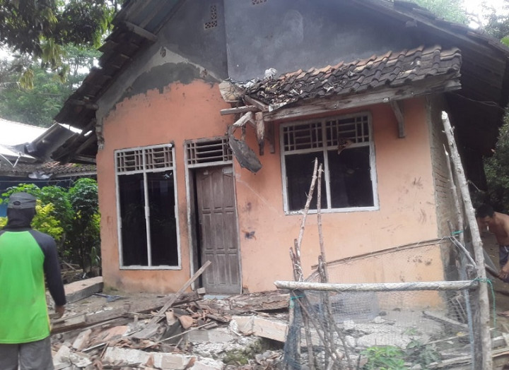 36 Bangunan di Lebak Rusak Akibat Gempa Pandeglang, Banten