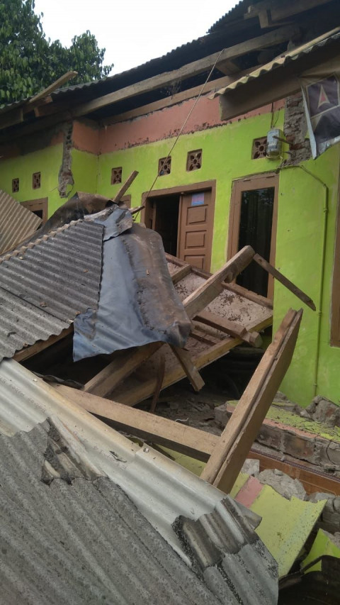 94 Rumah di Banten Rusak Akibat Gempa