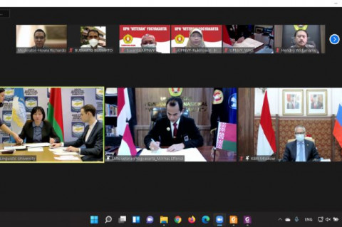 UPN Veteran Yogyakarta-MSLU Dirikan Pusat Bahasa dan Budaya Indonesia-Belarus