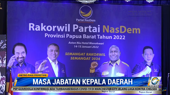 Alasan Nasdem Usulkan Sekda Jadi Penjabat Kepala Daerah