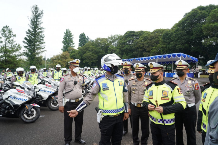 Cek Ranmor, Kakorlantas Terapkan Perlindungan Maksimal ke Anggota
