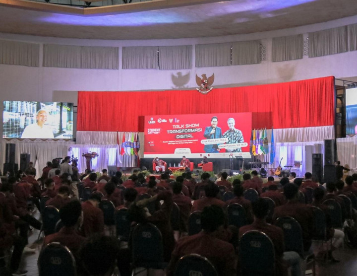 Ganjar Ajak Mahasiswa UMM Aktif Menyongsong Era Digital