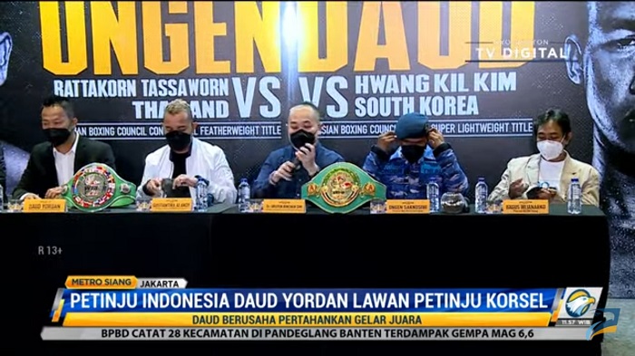 Daud Yordan Kembali Ke Ring Tinju