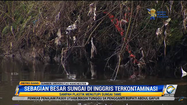 Hanya 14 Persen Air Sungai di Inggris Masuk Standar Ekologi