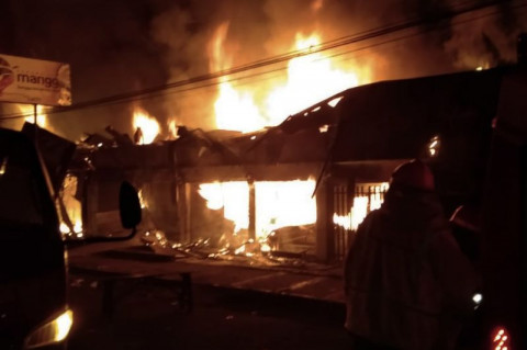 Pasar Bululawang Malang Kebakaran, Kerugian Capai Miliaran Rupiah