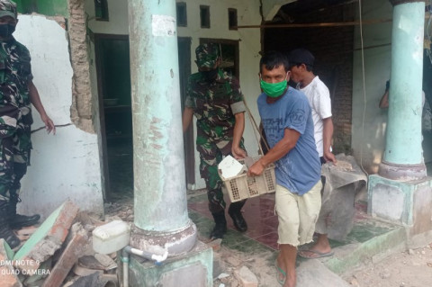 Rumah Rusak Terdampak Gempa Pandeglang jadi 1.909 Unit