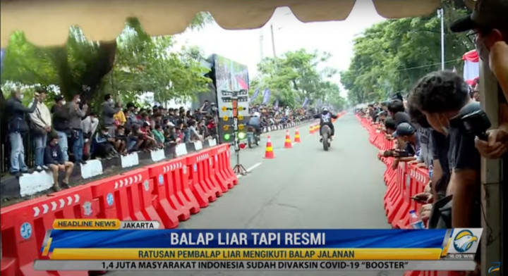 Polda Metro Bakal Rutin Gelar Balap 'Liar Tapi Resmi'