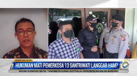 Soal Hukuman Mati Herry Wirawan, Komnas HAM dan DPR Beda Pendapat