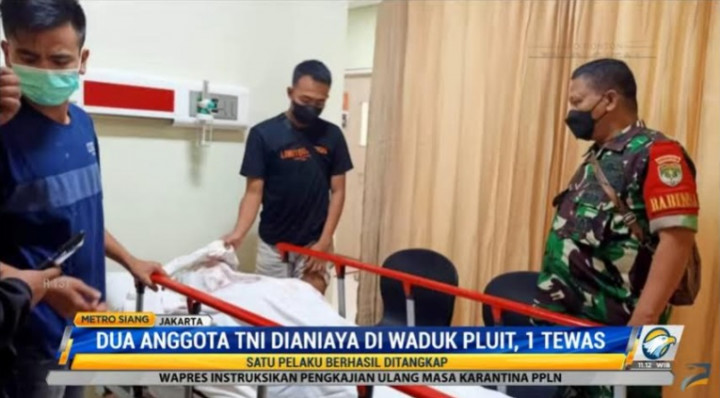 Dua Anggota TNI Dikeroyok di Waduk Pluit, 1 Orang Tewas