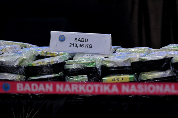 Foto: BNN Sita 218,46 Kg Sabu dan 16.586 Butir Ekstasi