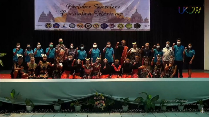 UKDW Lepas Peserta Inbound Pertukaran Mahasiswa Merdeka Dalam Negeri