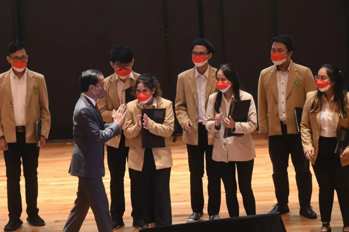 Momen Jokowi Hadiri Dies Natalis ke-67 Unpar