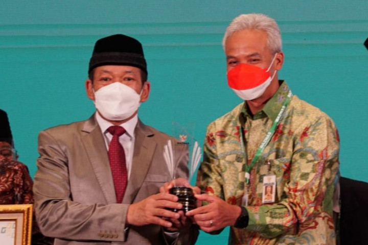 Jateng Diganjar Penghargaan dari Baznas