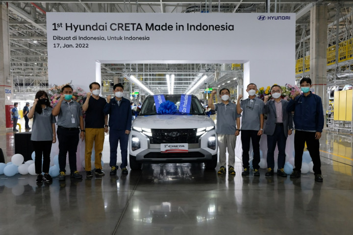 Hyundai Motor Manufacturing Indonesia Rayakan Dimulainya Produksi Massal Hyundai CRETA