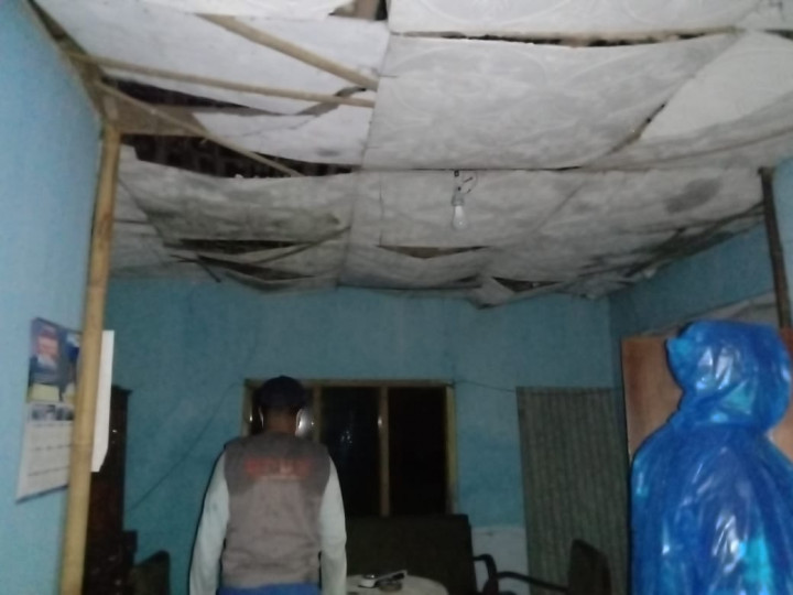 30 Rumah di Malang Rusak Diterjang Hujan Angin