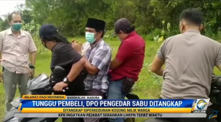 Buron Pengedar Sabu Ditangkap Saat Tunggu Pembeli