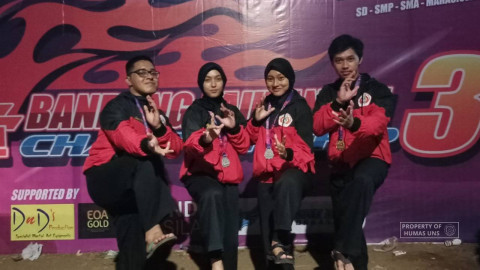 UNS Borong 6 Juara Kompetisi Pencak Silat