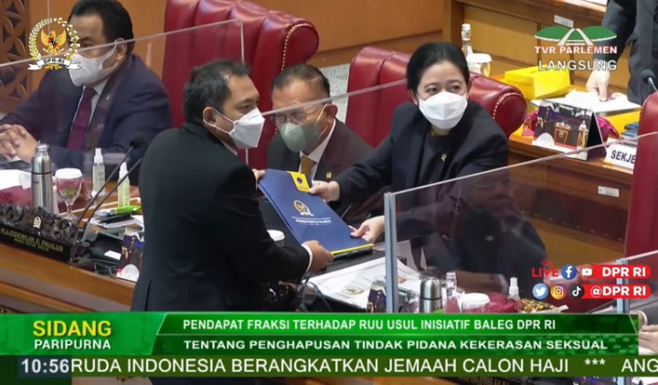 Tok, RUU TPKS Sah Menjadi Usul Inisiatif DPR