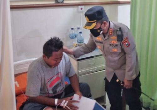 Kapolres dan Kasat Reskrim Sidoarjo Kena <i>Prank</i> Korban Begal