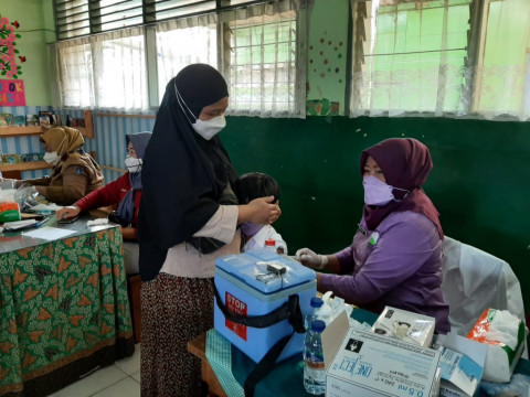 Vaksinasi Dosis Satu Anak 6-11 Tahun di Sleman Ditarget Rampung 26 Januari