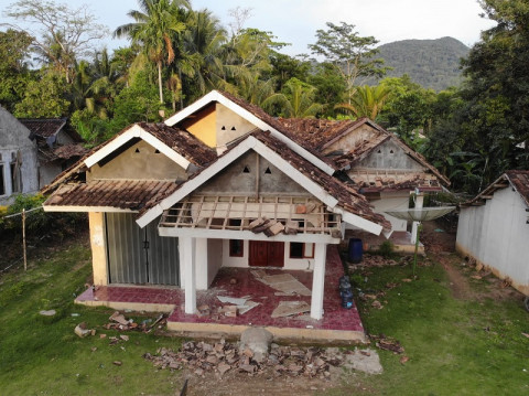 3.078 Rumah Rusak Akibat Gempa Pandeglang Banten