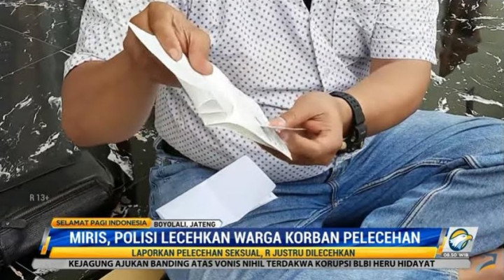 Miris, Polisi Lecehkan Korban Pelecehan