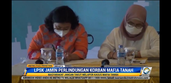 LPSK Siap Lindungi Korban Mafia Tanah