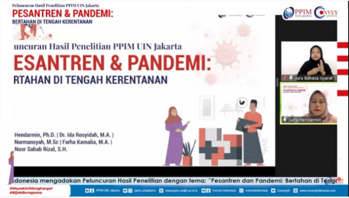 Survei: Masih Ada Warga Pesantren Menolak Divaksin dengan Alasan Agama