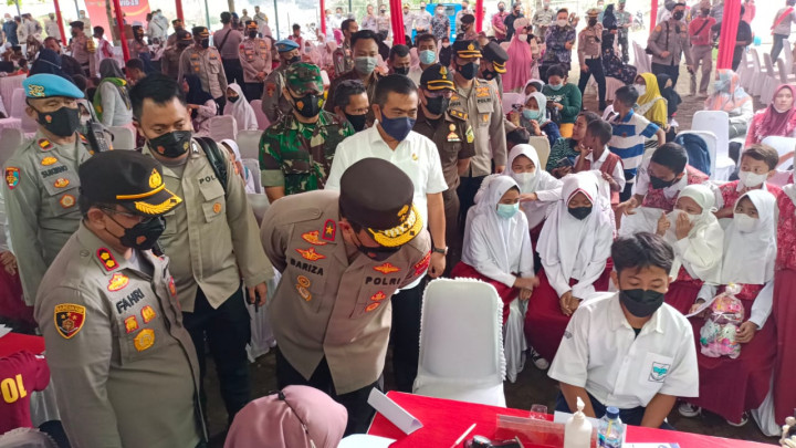 Vaksinasi Anak di Cirebon Capai 87%