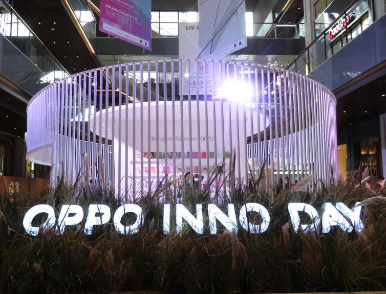 Oppo Inno Day berlangsung di Melting Pot GF Ashta District 8, mulai 19 Januari hingga 30 Januari 2022. (Foto: A. Firdaus/Medcom.id)