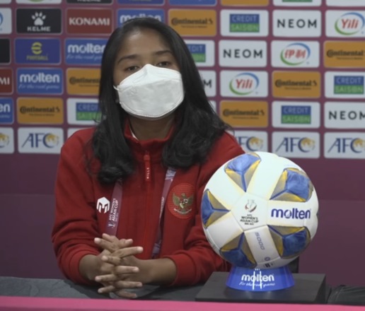 Kapten Indonesia Bangga Bisa Kembali ke Piala Asia Wanita