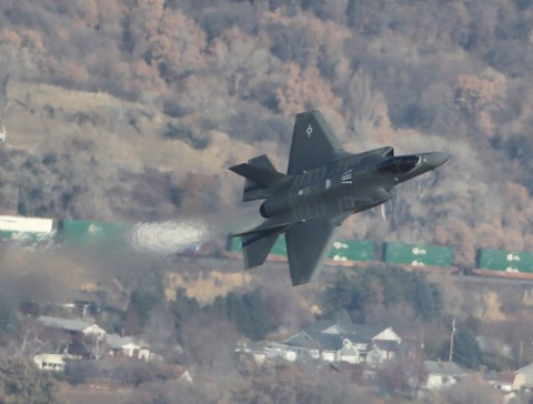 Ditabrak Burung, Jet Siluman F-35 Terpaksa Lakukan Pendaratan Darurat