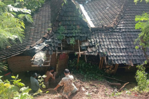 Longsor Melanda 2 Desa di Kudus, Rumah Warga Rusak
