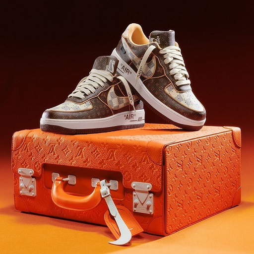 Ini Tampilan Sneaker Mewah Louis Vuitton X Nike 'Air Force 1' by Virgil Abloh