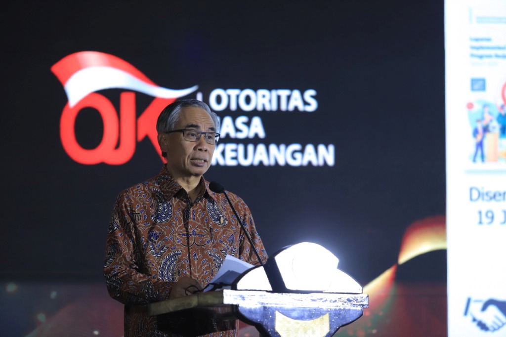Ketua Dewan Komisioner Otoritas Jasa Keuangan (OJK) Wimboh Santoso. Foto: Tangkapan layar channel youtube OJK