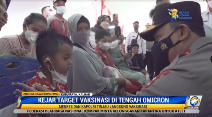 Omicron Meningkat, Vaksinasi Dikebut di Kalimantan Barat