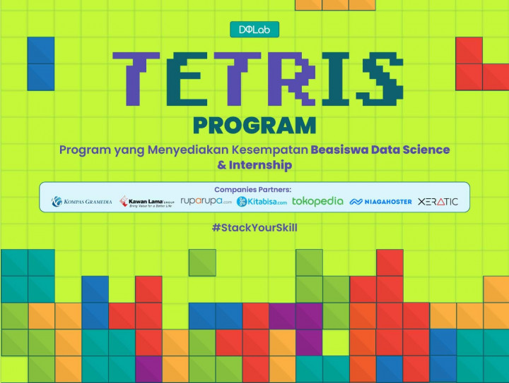 DQLab Tetris Program UMN Sediakan Beasiswa Belajar Data Science