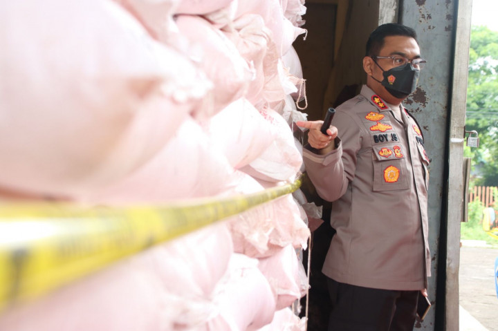 Polres Nganjuk Gagalkan Penyalahgunaan 100 Ton Pupuk Bersubsidi