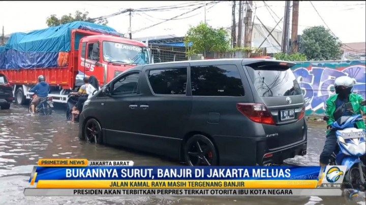 Banyak Banjir Genangi Jakarta, BPBD: Hanya 0,21%