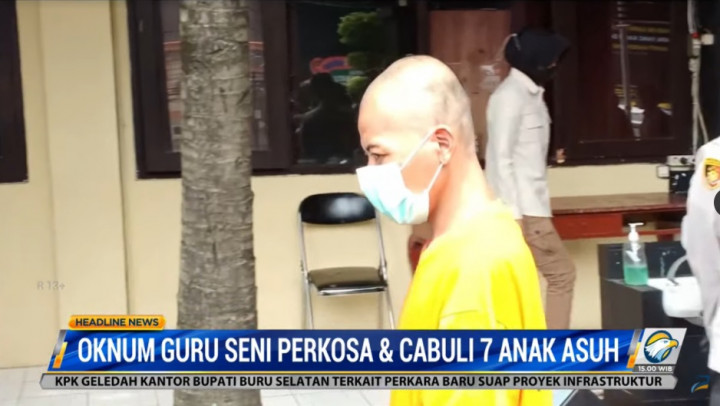 Cabuli 7 Anak Asuh, Guru Seni di Malang Terancam Dipenjara 15 Tahun