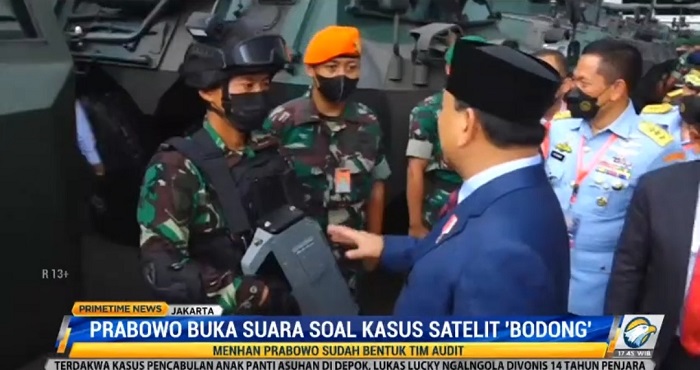 Prabowo Siap Bantu Kejagung Ungkap Dugaan Kasus Satelit 'Bodong'