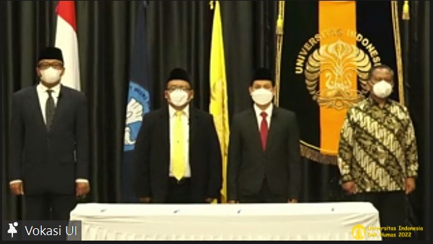 Rektor UI Lantik Direktur Pendidikan Vokasi dan Wakil Dekan