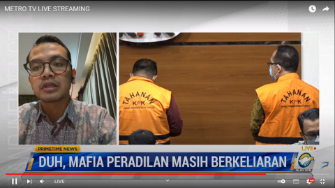 KY Apresiasi MA Berhentikan Tersangka Suap Hakim PN Surabaya