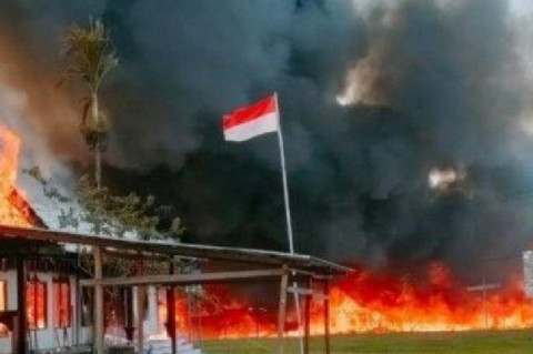 Jelang PSU di Kabupaten Yalimo, Papua 2 Rumah Warga Dibakar