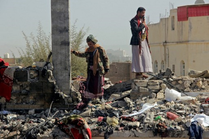 Angka Kematian Serangan Udara Koalisi Arab Saudi di Yaman Jadi 82