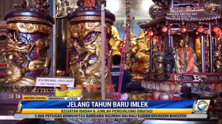 Omicron Merajalela, Perayaan Imlek 2753 Digelar Sederhana